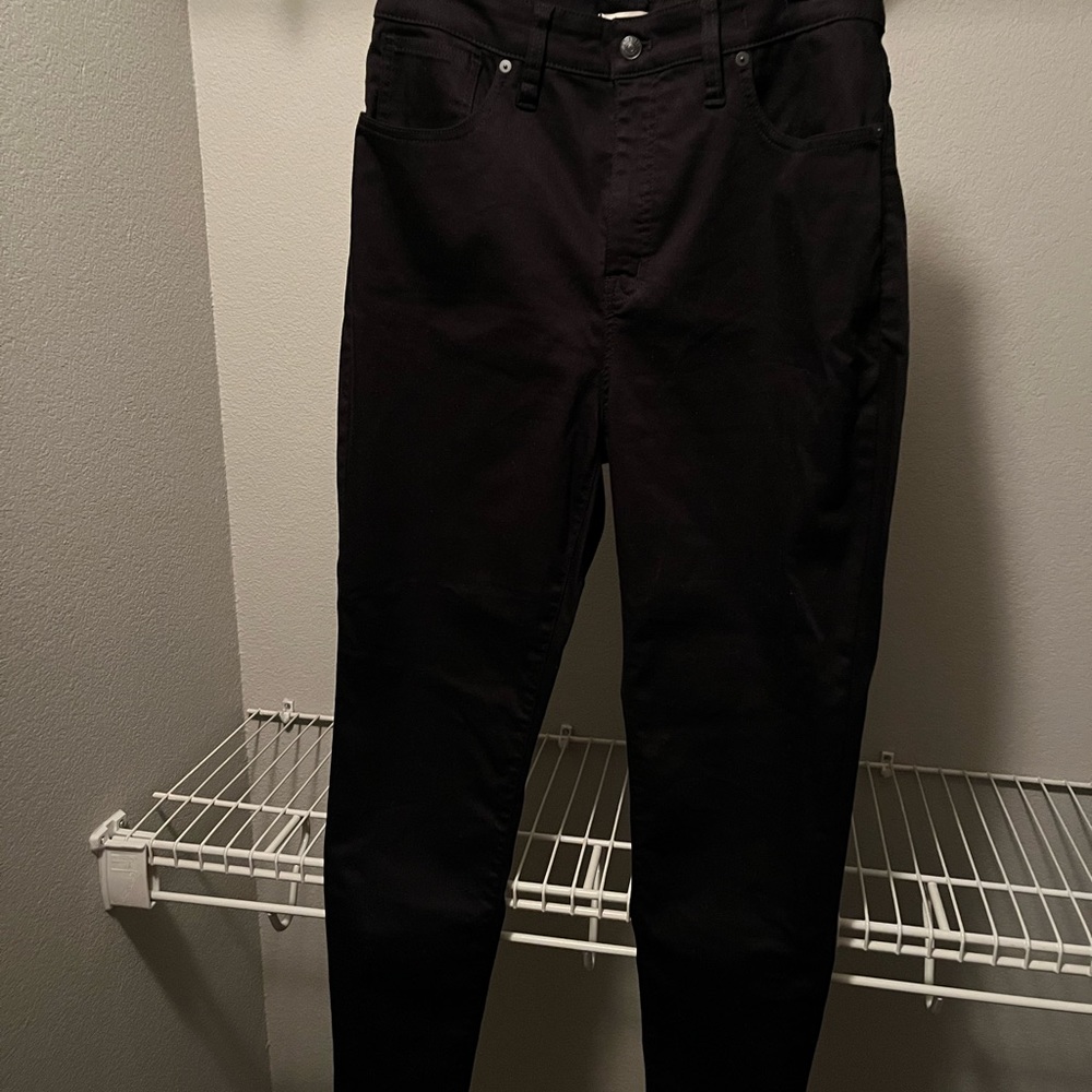 Madewell Curvy Black Jeans